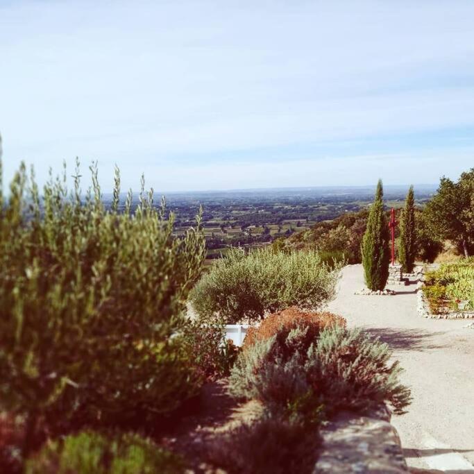Entre Ventoux Et Luberon, Appartement Dans Maison. Malemort-du-Comtat Buitenkant foto